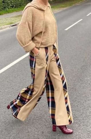 wide leg pants with sweatshirt #wide leg pants #womens sweatshirt #wide leg pants outfit